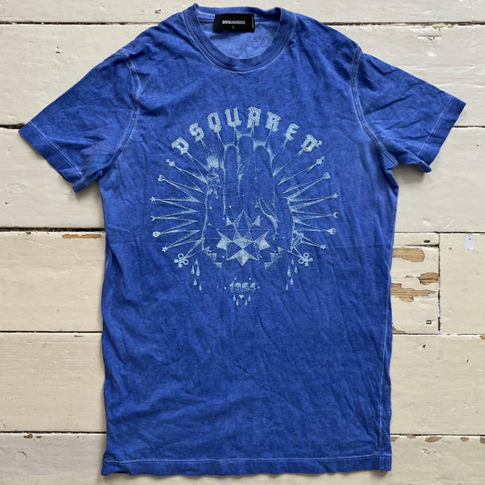 Dsquared Blue T Shirt (Large)