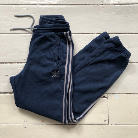 Adidas Originals Navy Joggers (Small)