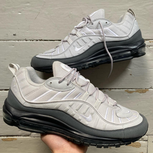 Nike Air Max 98 Grey and White (UK 12)