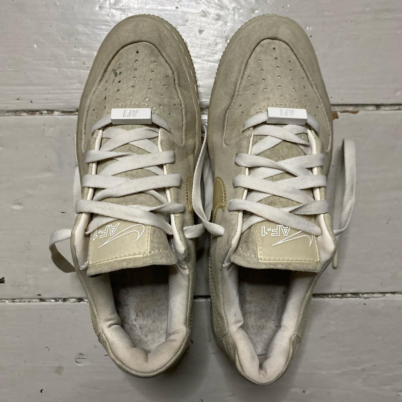 Nike Air Force 1 Platform Cream (UK 5)