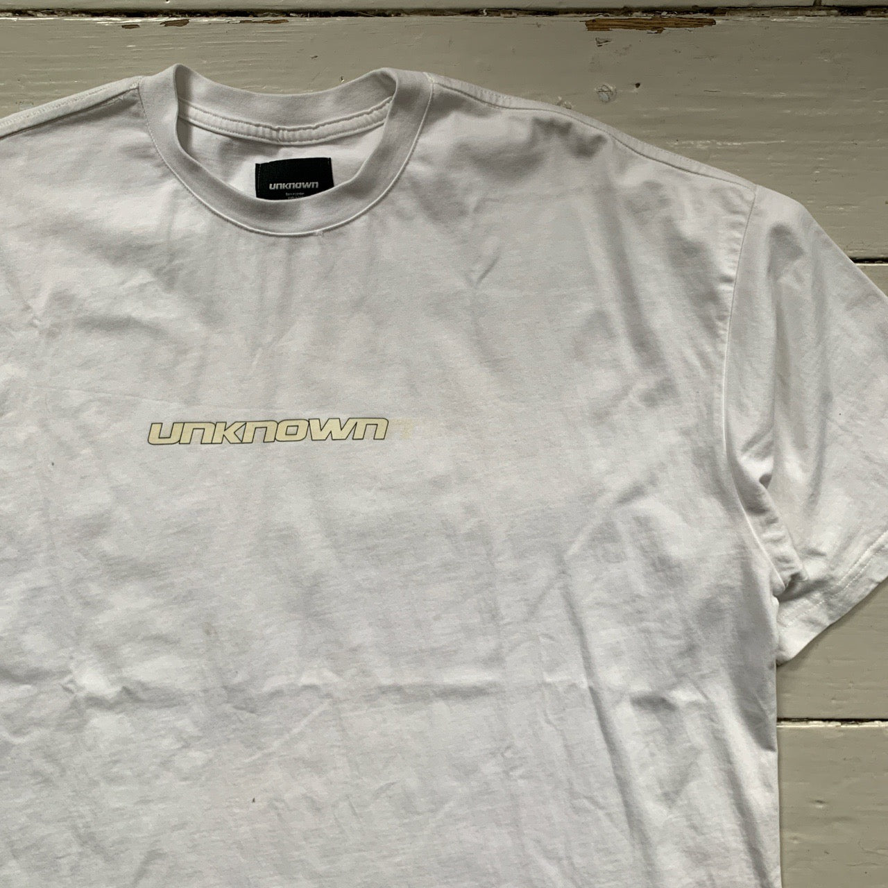 Unknown London White T Shirt (XL)