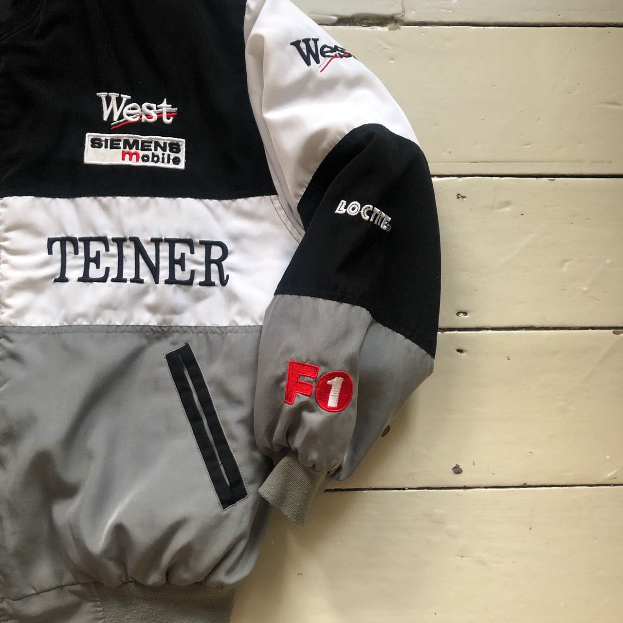 Mercedes Mclaren Vintage Bomber Jacket (Large)