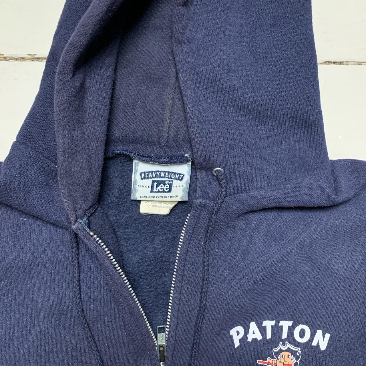 Patton Patriots Lee Vintage Hoodie (Large)