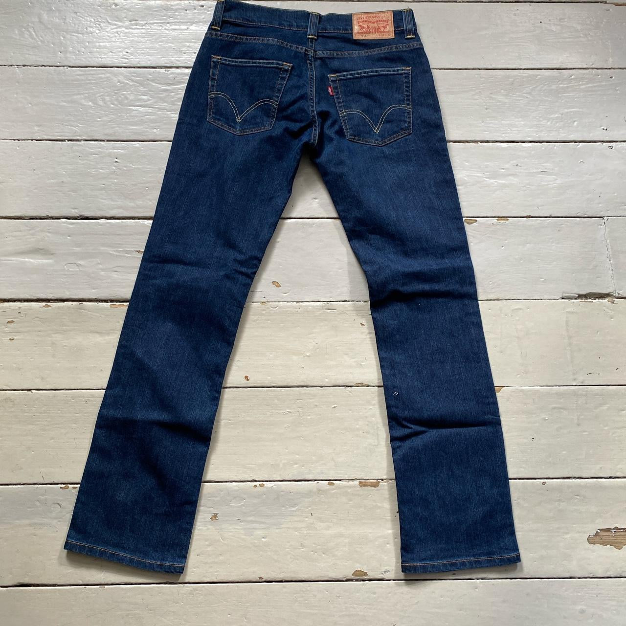 Levis 511 Dark Navy Jeans (33/32)