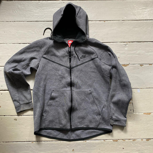 Nike Tech Fleece Grey Hoodie (Medium)