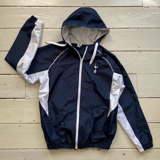 Tottenham Hotspur Navy Shell Jacket (Small)