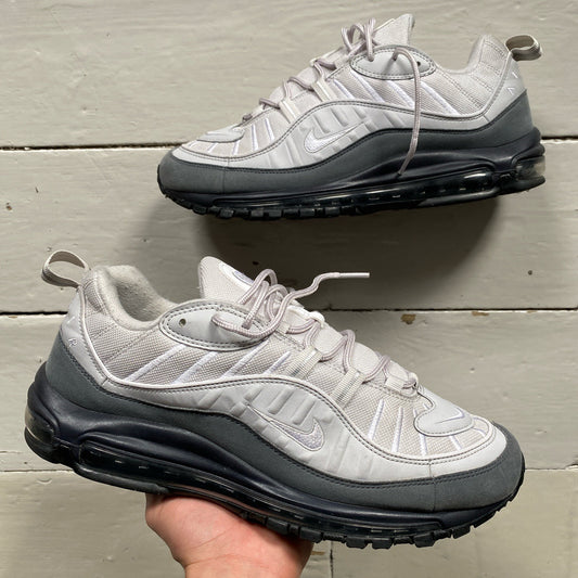 Nike Air Max 98 White and Grey (UK 11)