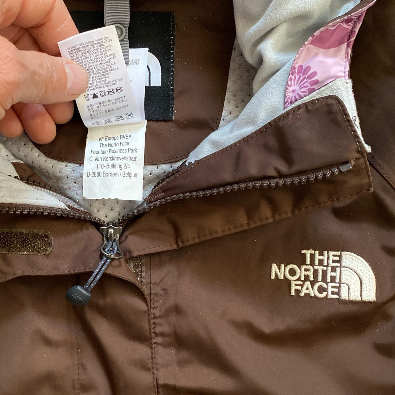 The North Face Brown Jacket Womens (Medium)