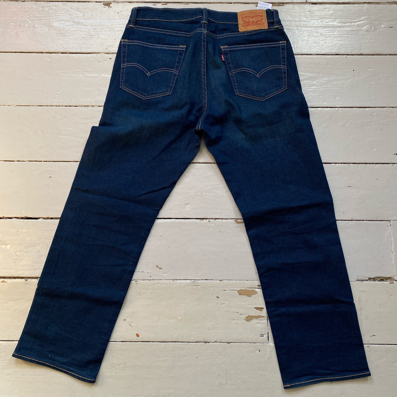 Levis 751 Navy Jeans (34/30)