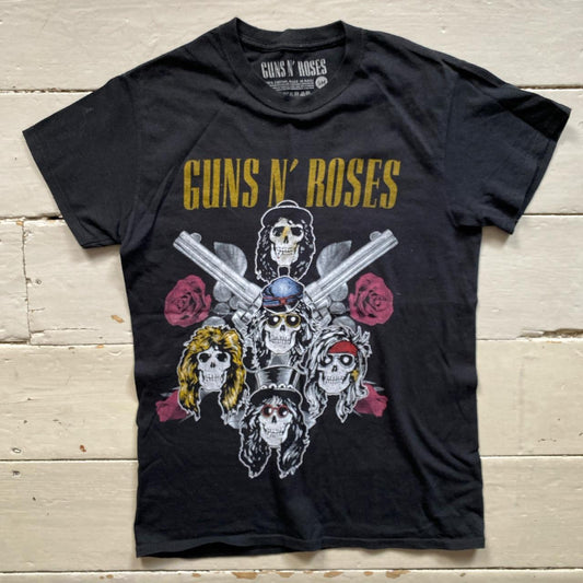 Guns N Roses Womens Black T Shirt (S/M)