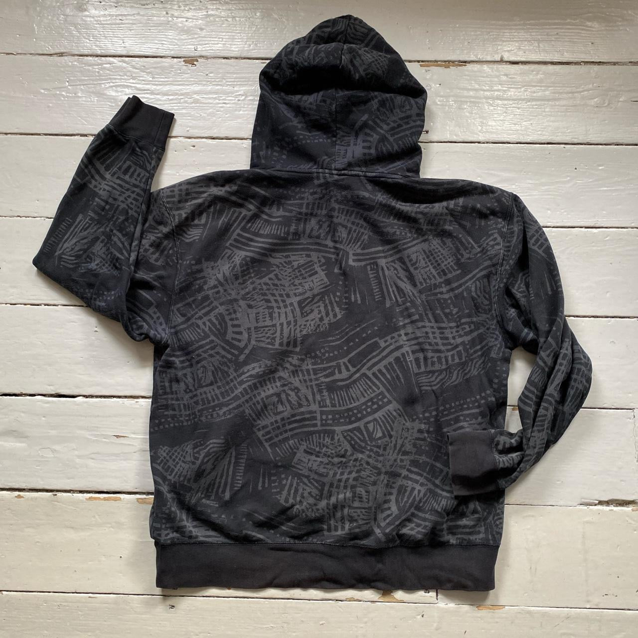 Nike SB Black and Grey Hoodie (XL)