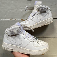 Nike Air Force 1 Mid White (UK 5.5)
