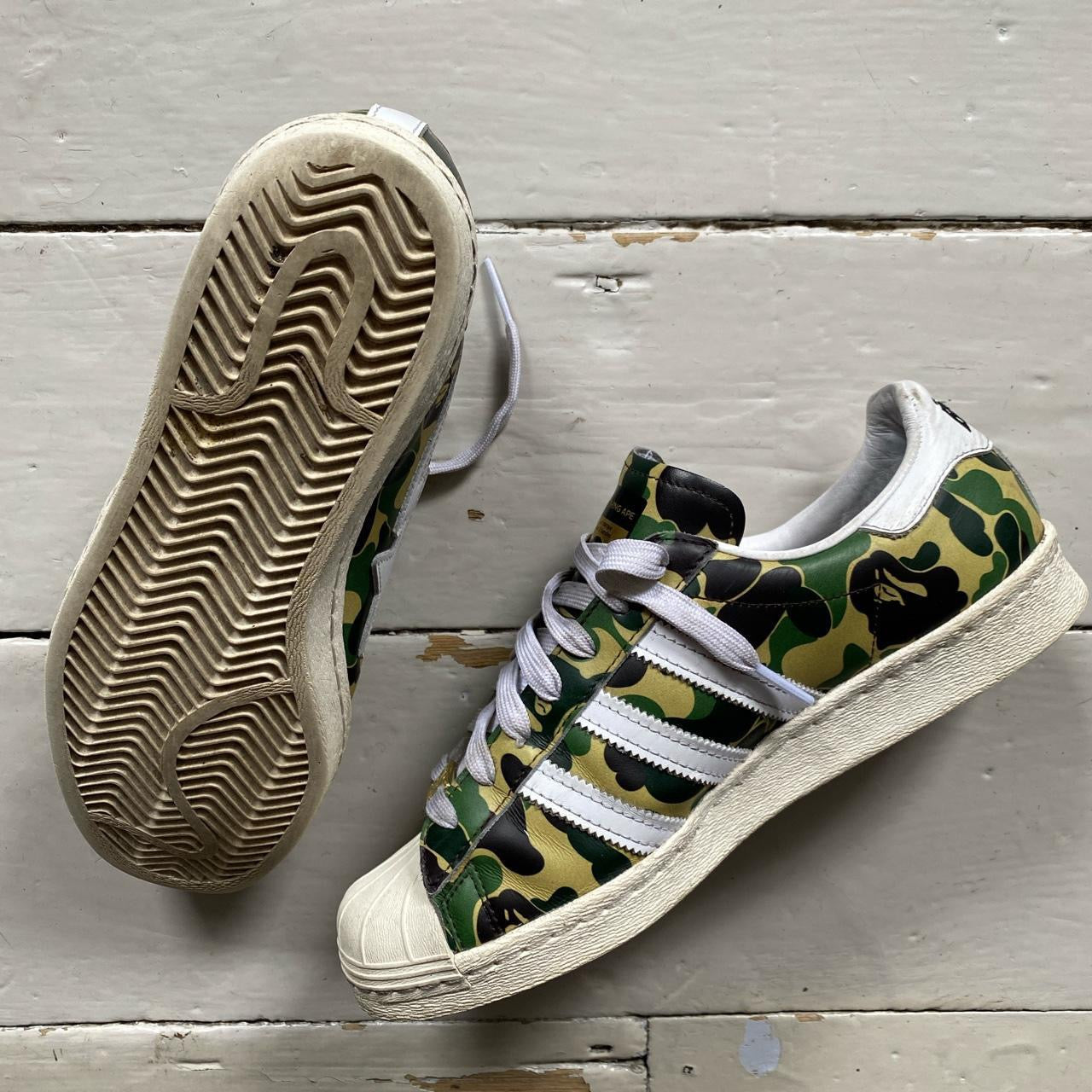 Bape Adidas Skullsta Superstar (UK 8)