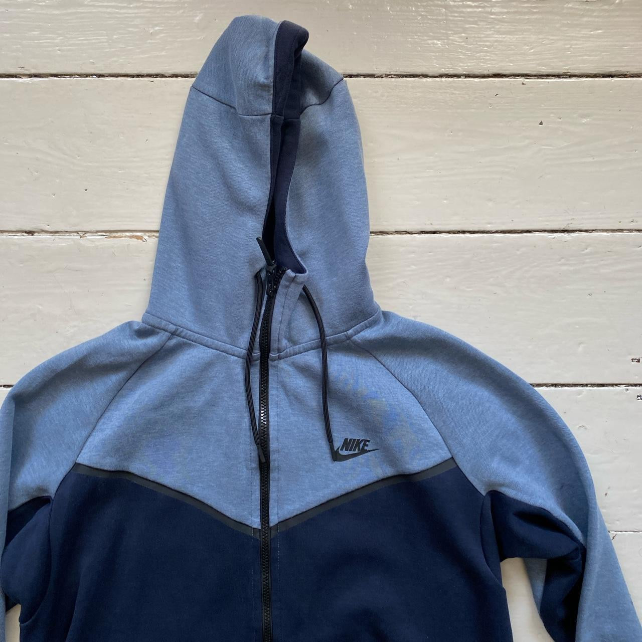 Nike Tech Fleece Light Blue Hoodie (Large)