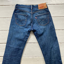 Levis 501 Navy Jeans (32/34)