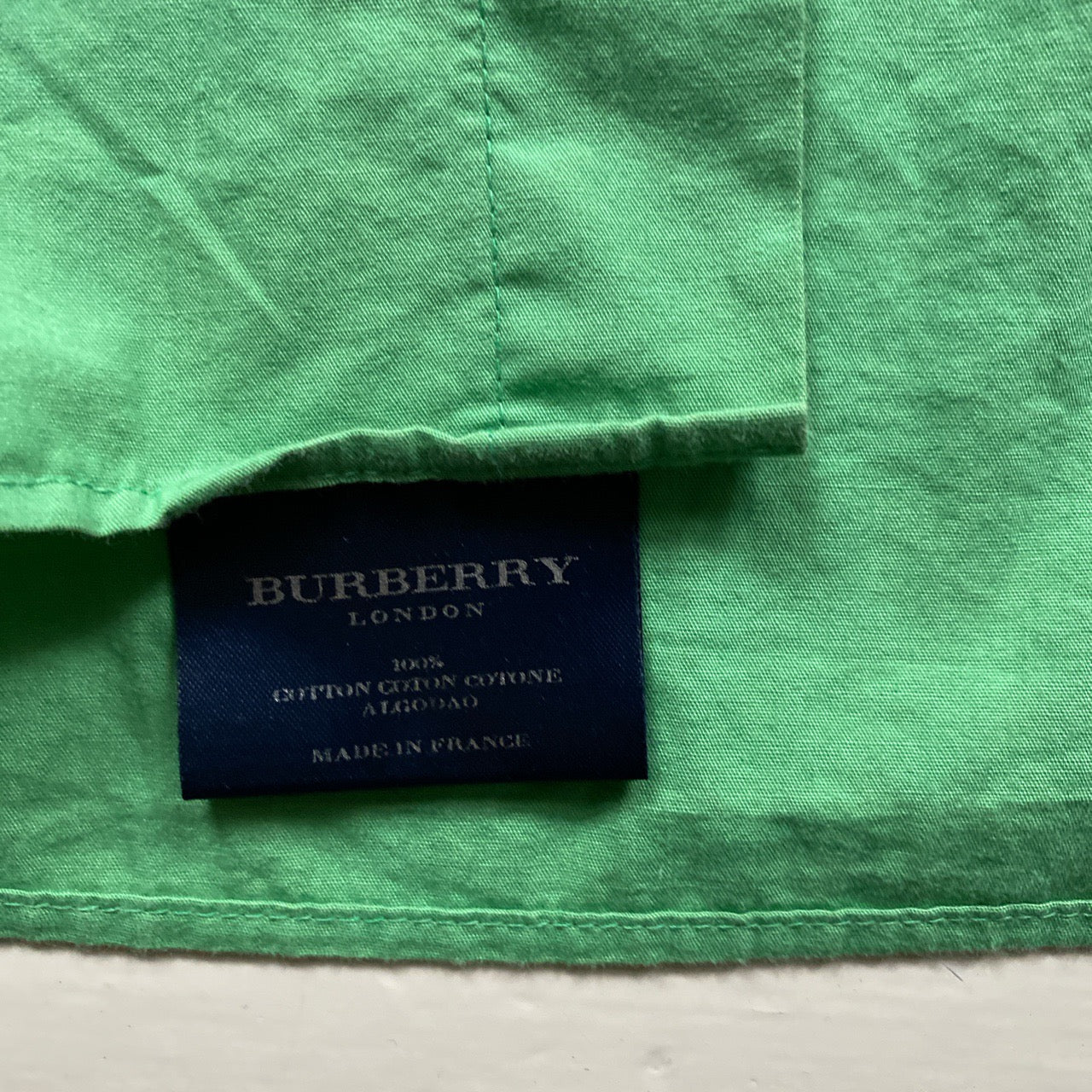 Burberry London Green Nova Check Shirt (Large)