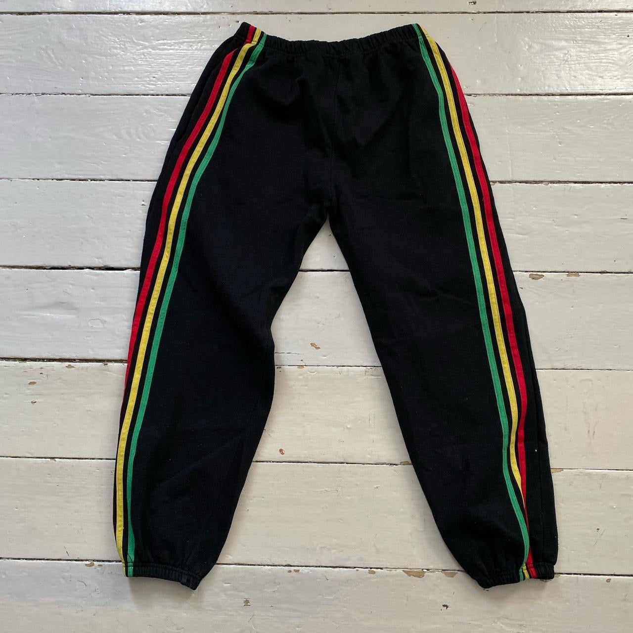 Adidas rasta cheap tracksuit bottoms