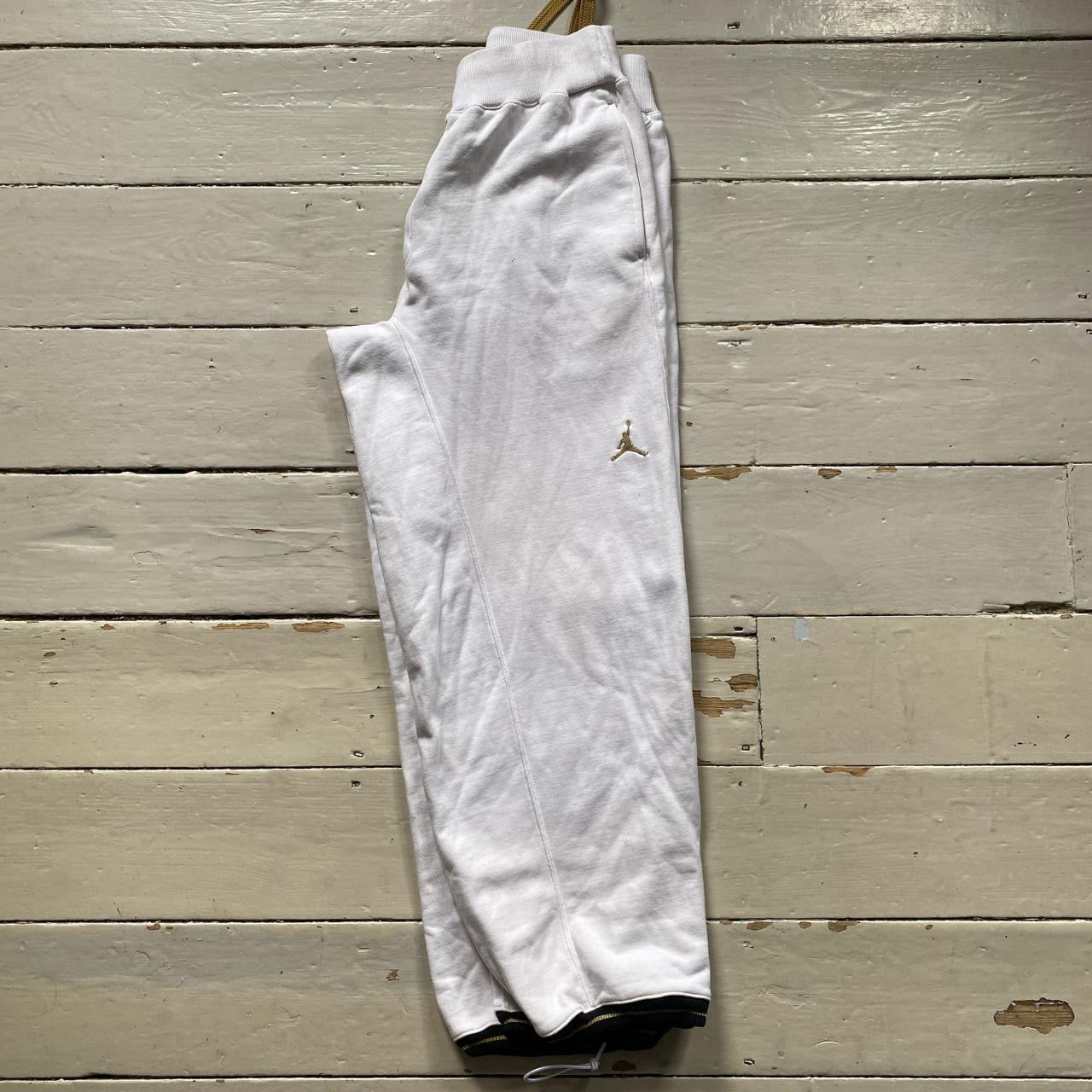 Jordan White Vintage Joggers (Large)