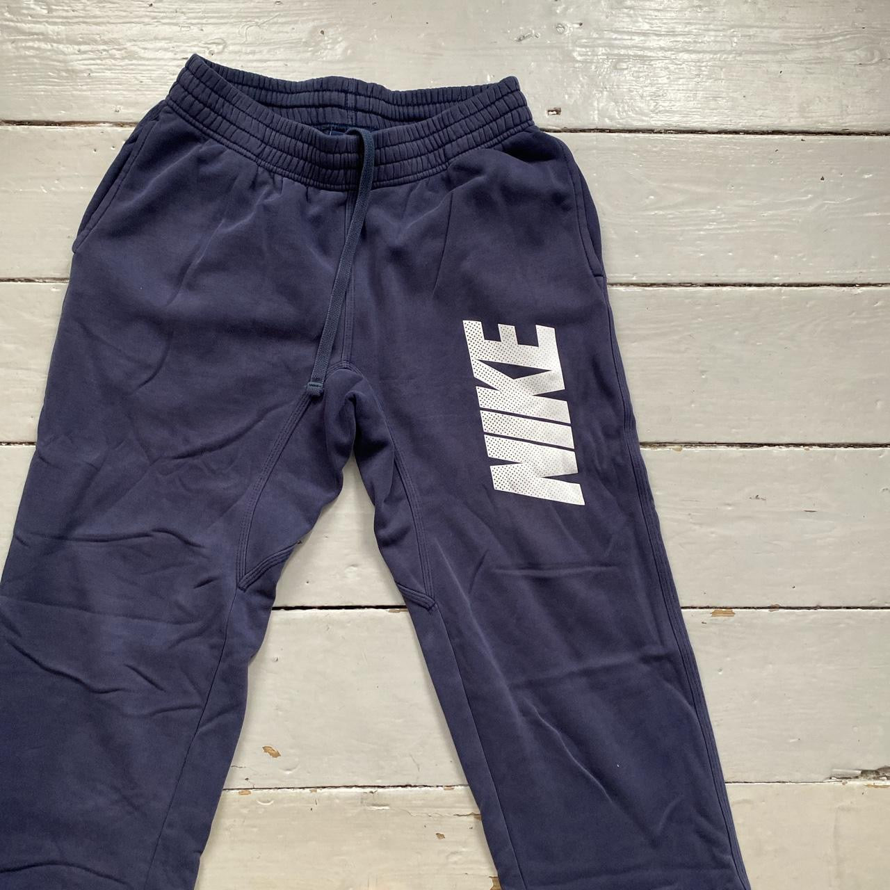 Nike Club Navy Joggers (Medium)