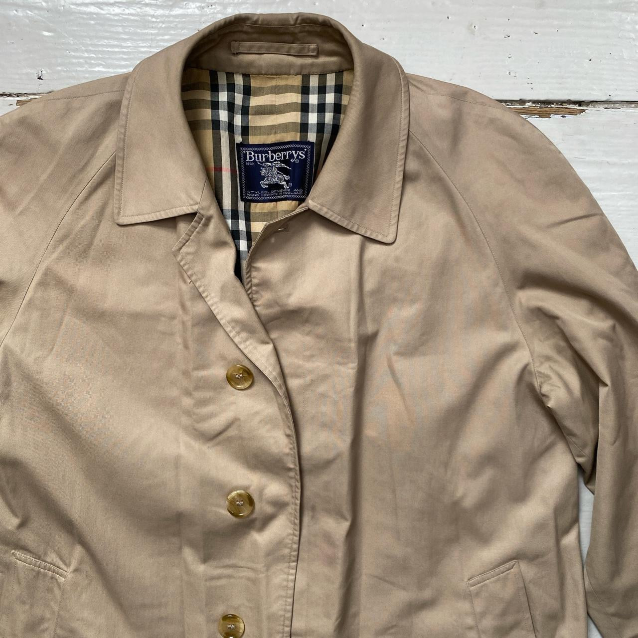 Burberry Vintage Trench Coat (XL)