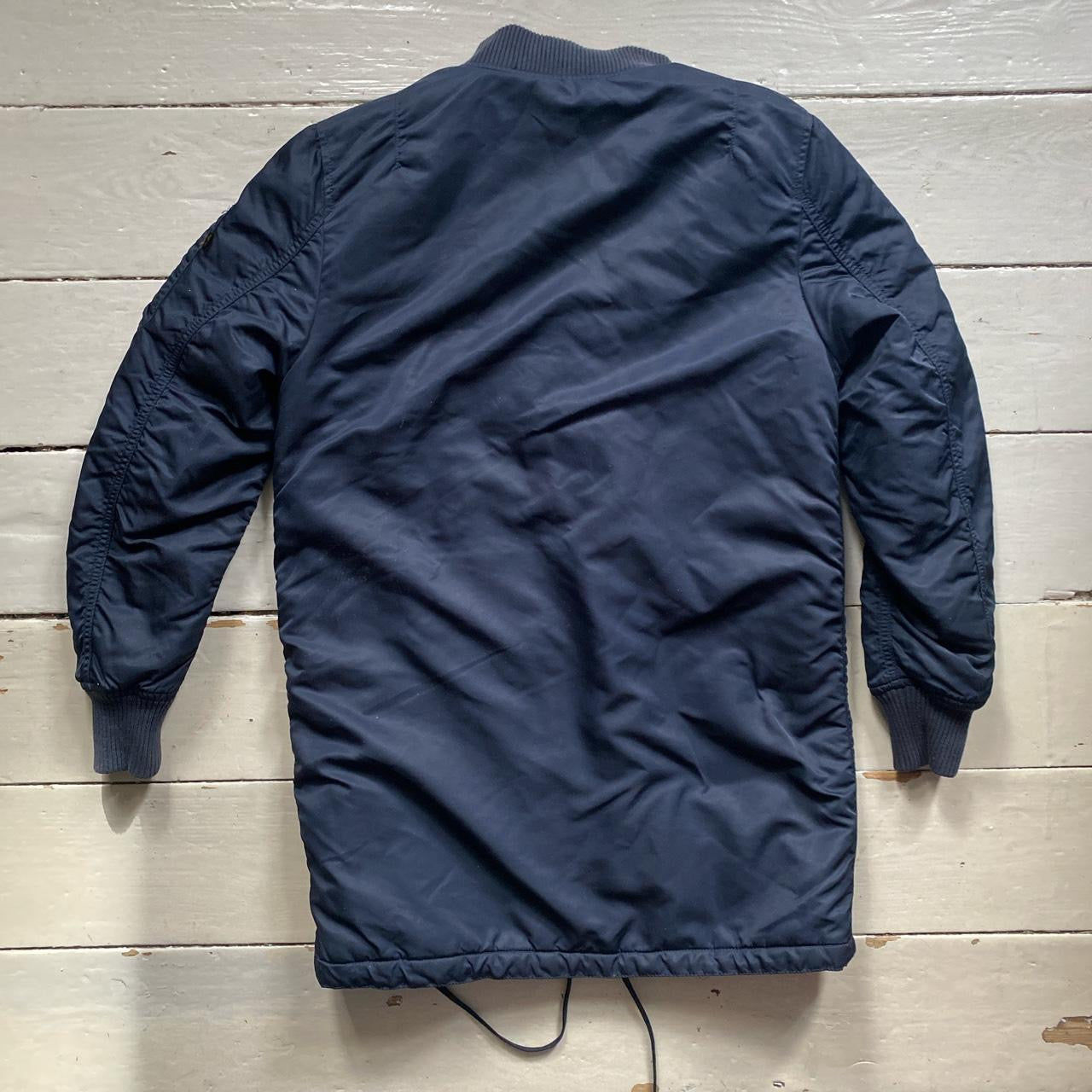 Alpha Industries Long Bomber Jacket (Small)