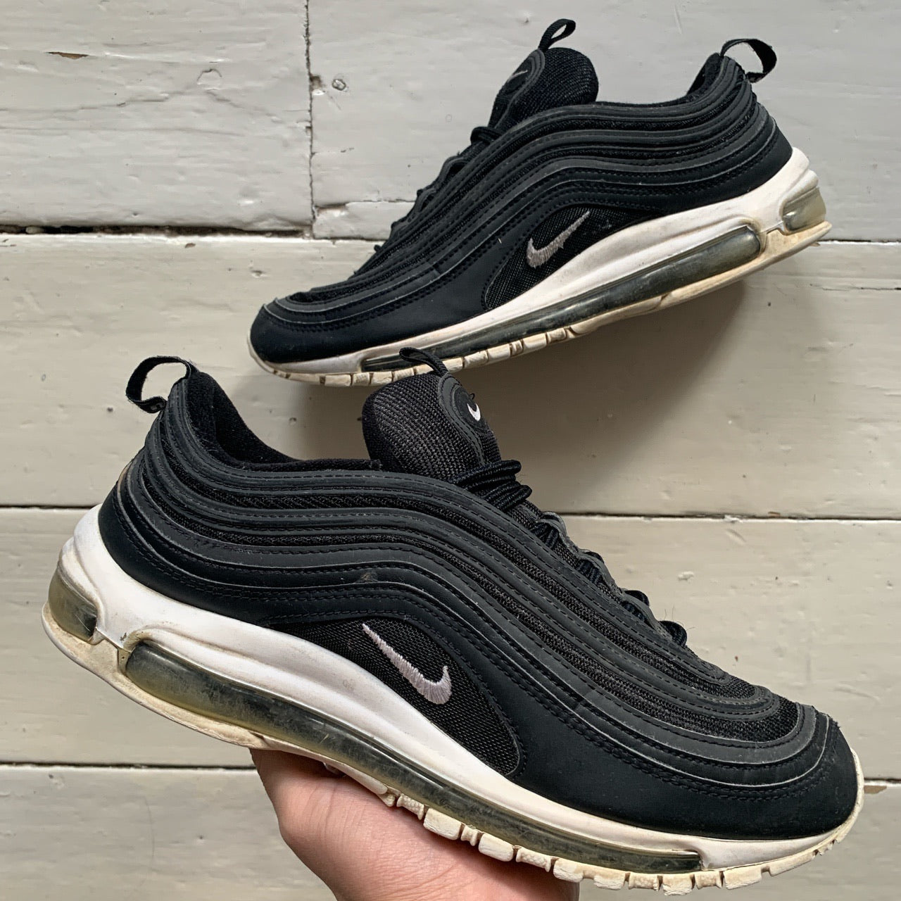 Nike Air Max 97 Black and White (UK 9)