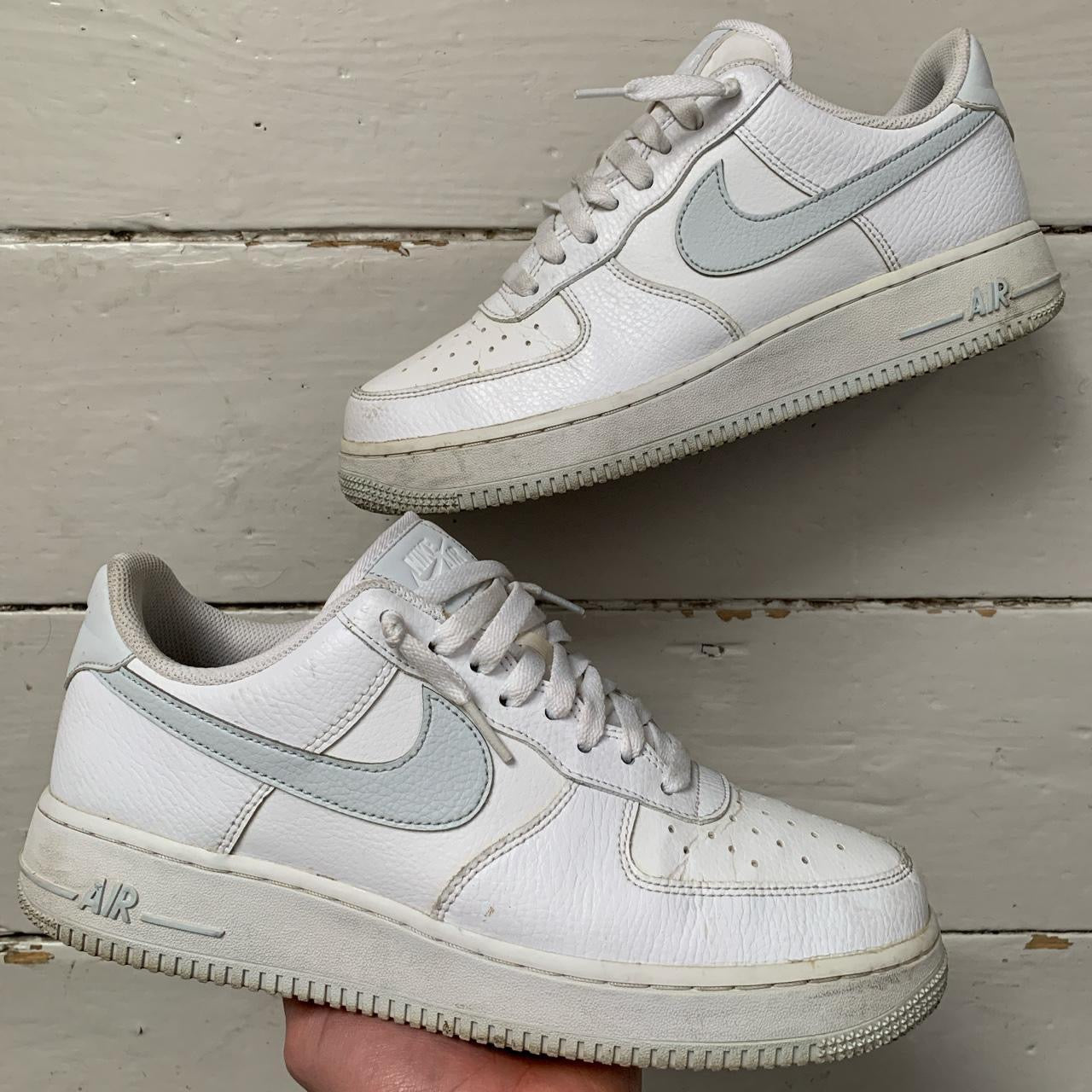 Nike Air Force 1 White and Grey (UK 7)