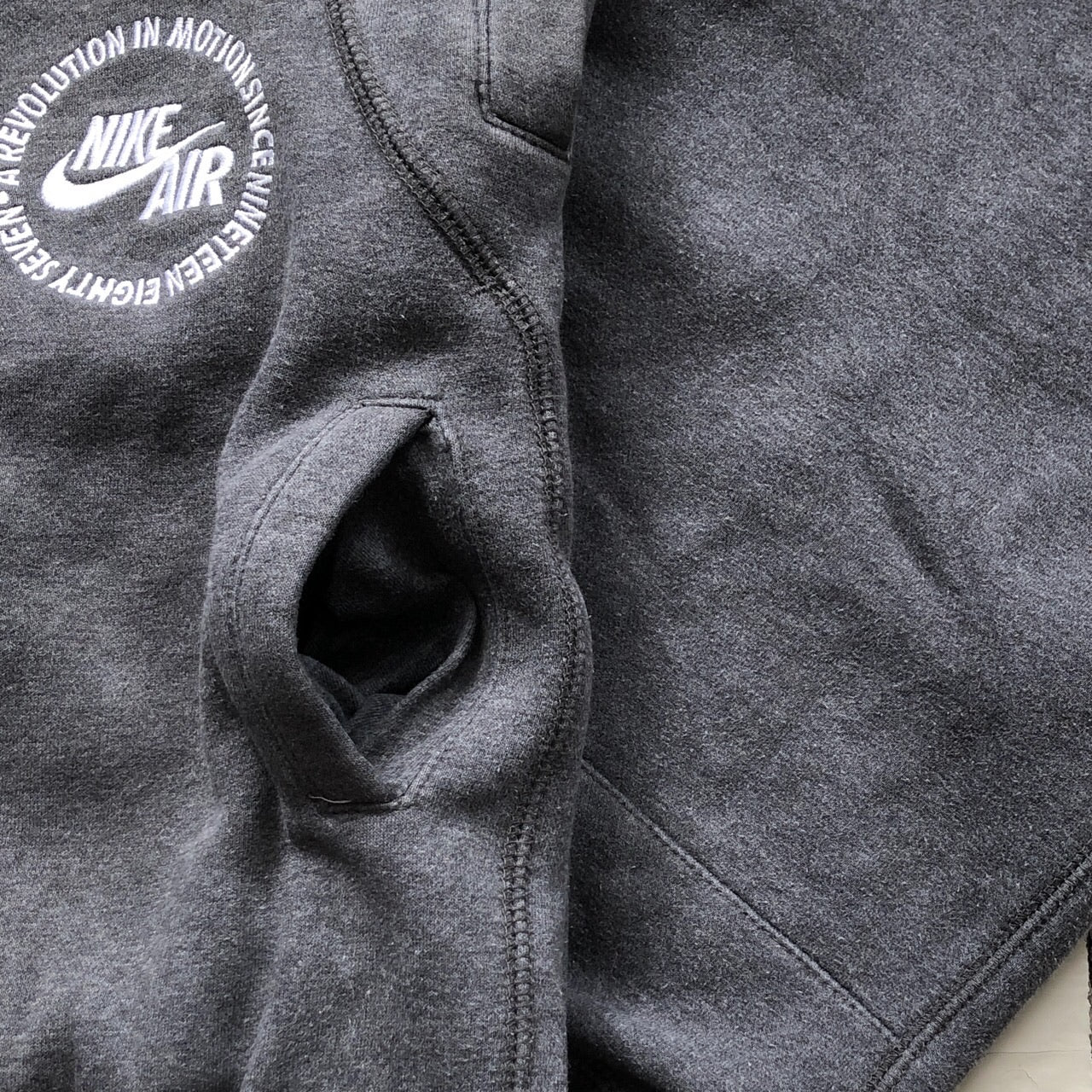Nike Air Swoosh Grey Joggers (Medium)