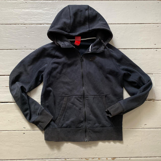 Nike Swoosh Black Hoodie (Small)