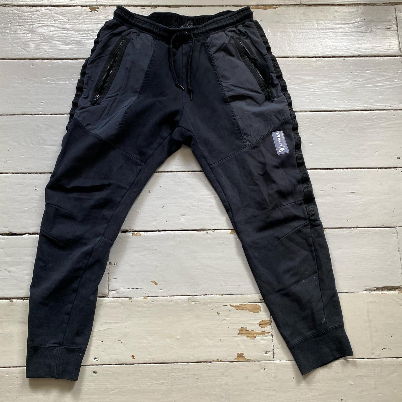 Nike Air Max Black Joggers (Large)