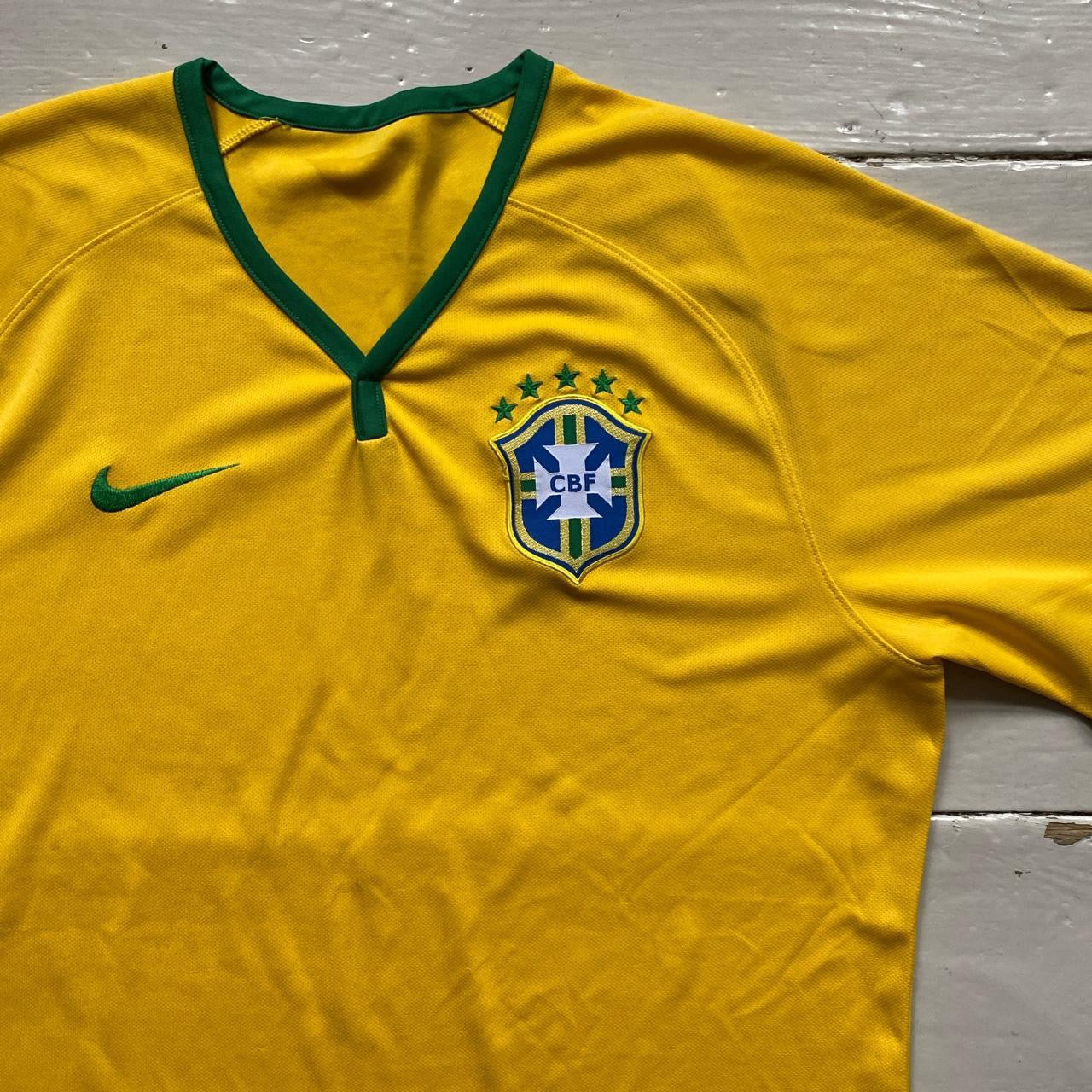 Brasil Nike Football Jersey (XL)