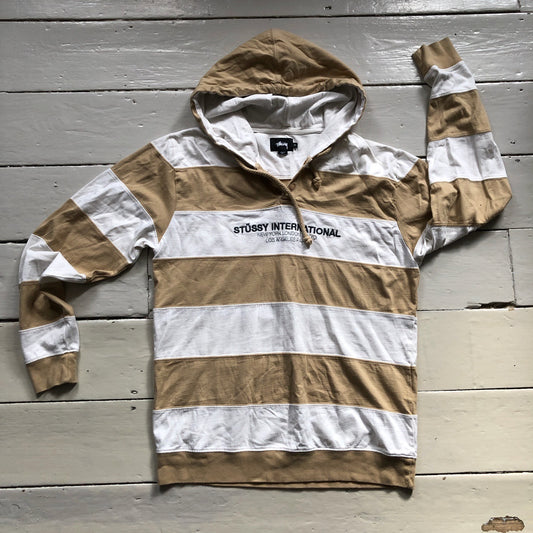 Stussy International Striped Hoodie (Medium)