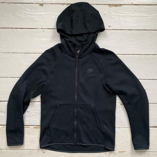 Nike Tech Fleece Black Old season Hoodie (Small)