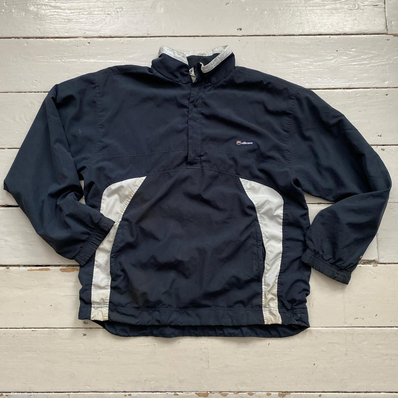 Ellesse Navy Windbreaker Jacket (XL)