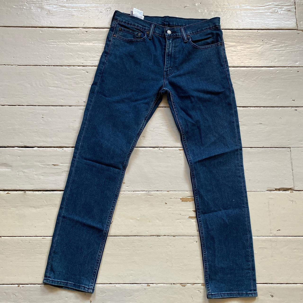 Levis 511 Slim Fit Navy Jeans (33/32)