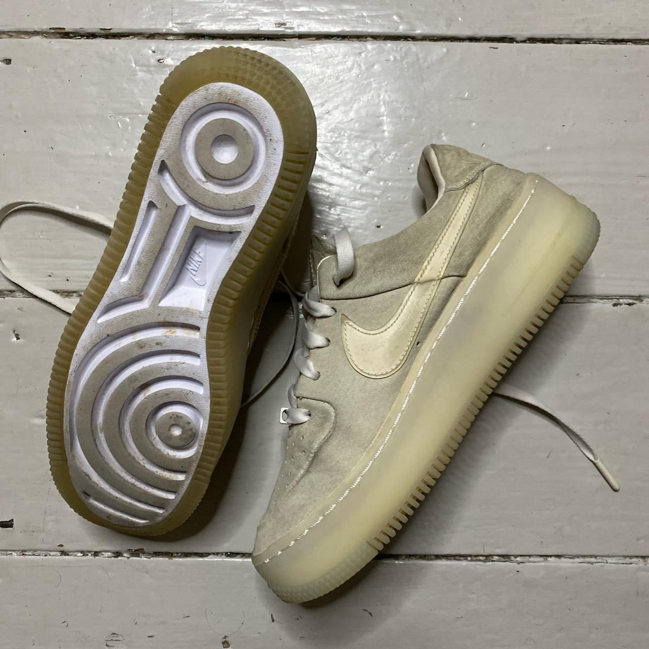 Nike Air Force 1 Platform Cream (UK 5)
