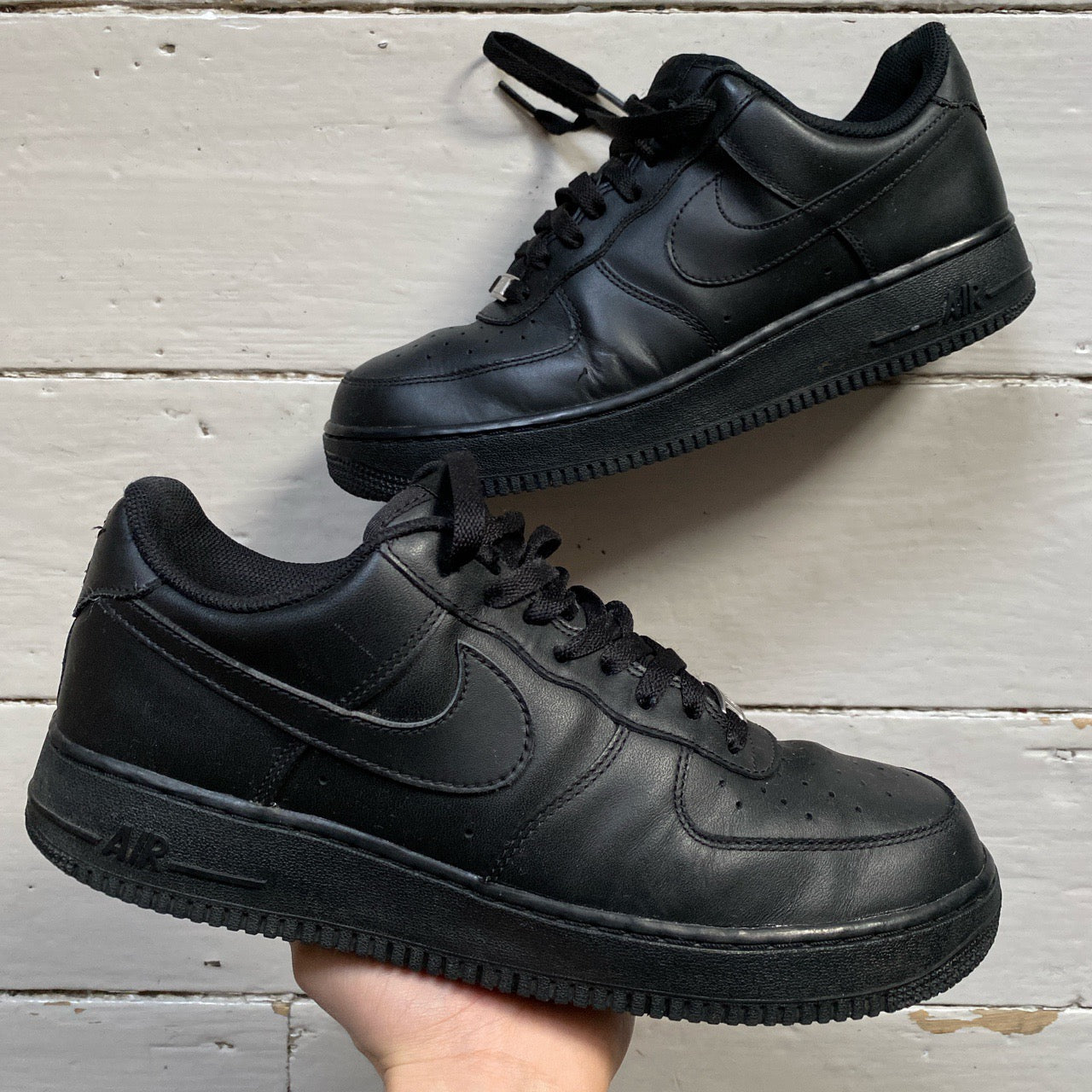 Nike Air Force 1 Black (UK 9)