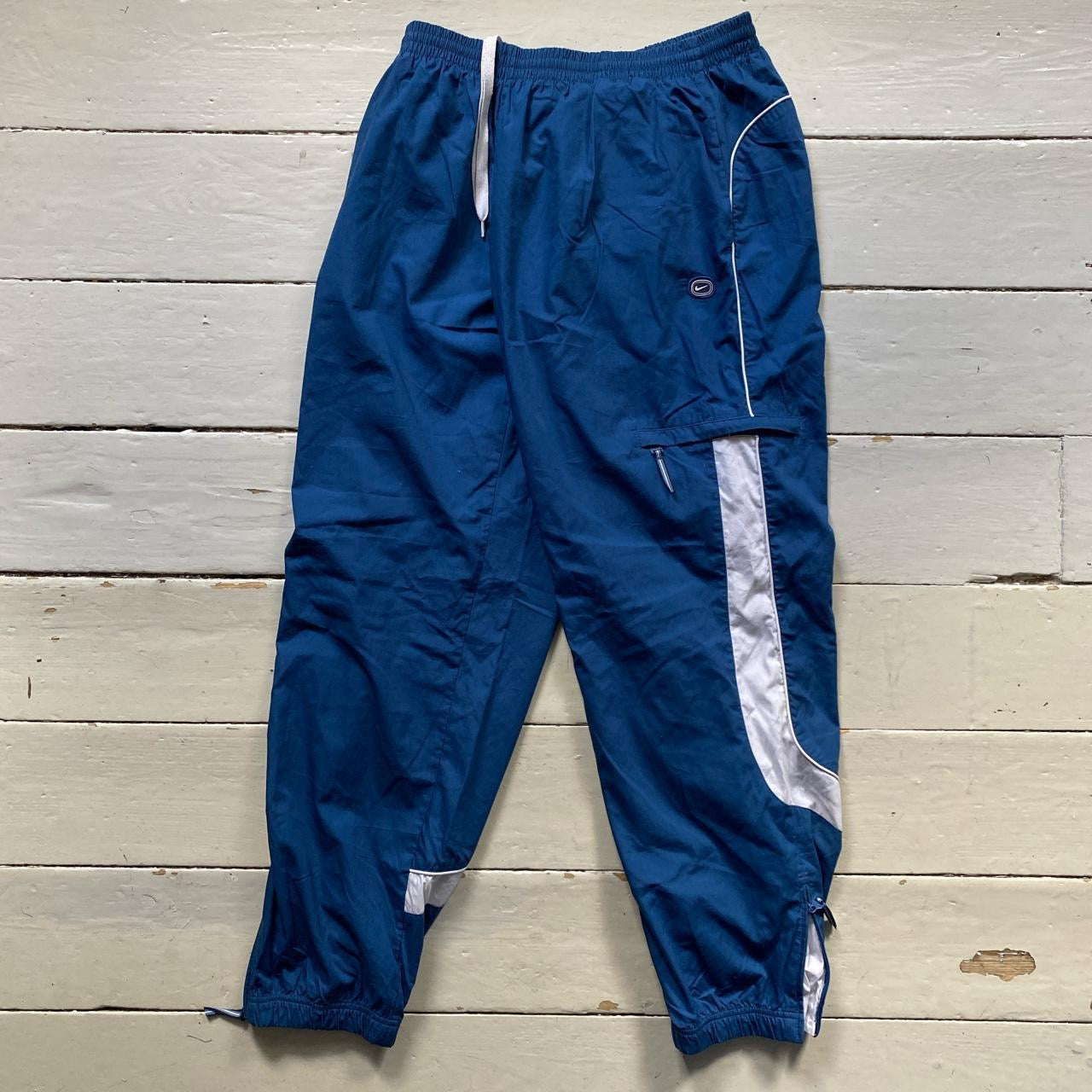 Nike Vintage Navy Cargo Shell Bottoms (XL)