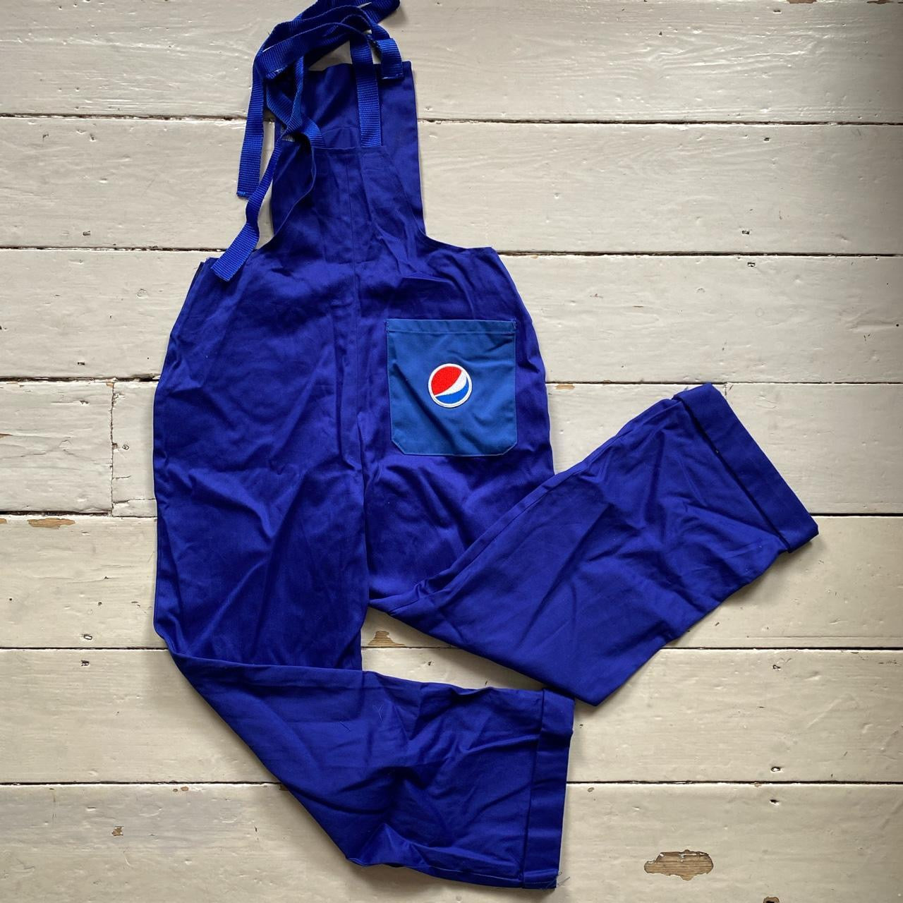 Pepsi Blue Dungarees (30/30)