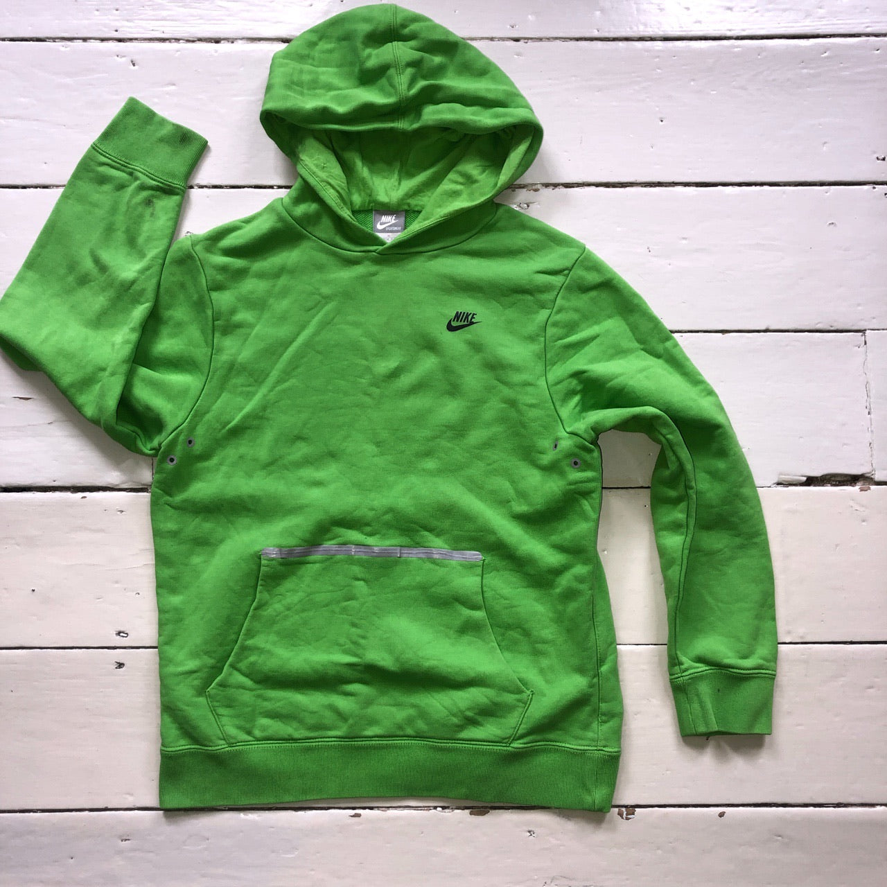 Nike Green Hoodie Swoosh (Large)
