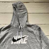 Nike Club Swoosh Grey Hoodie (XL)