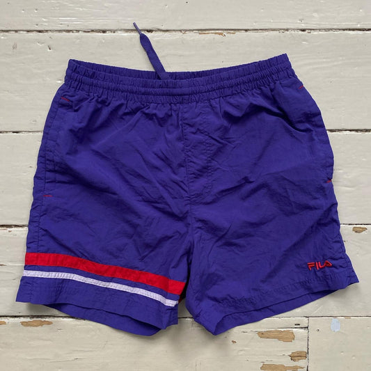Fila Purple Shorts (Small)