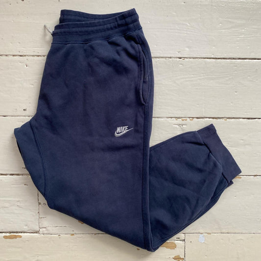 Nike Swoosh Navy Joggers (XL)