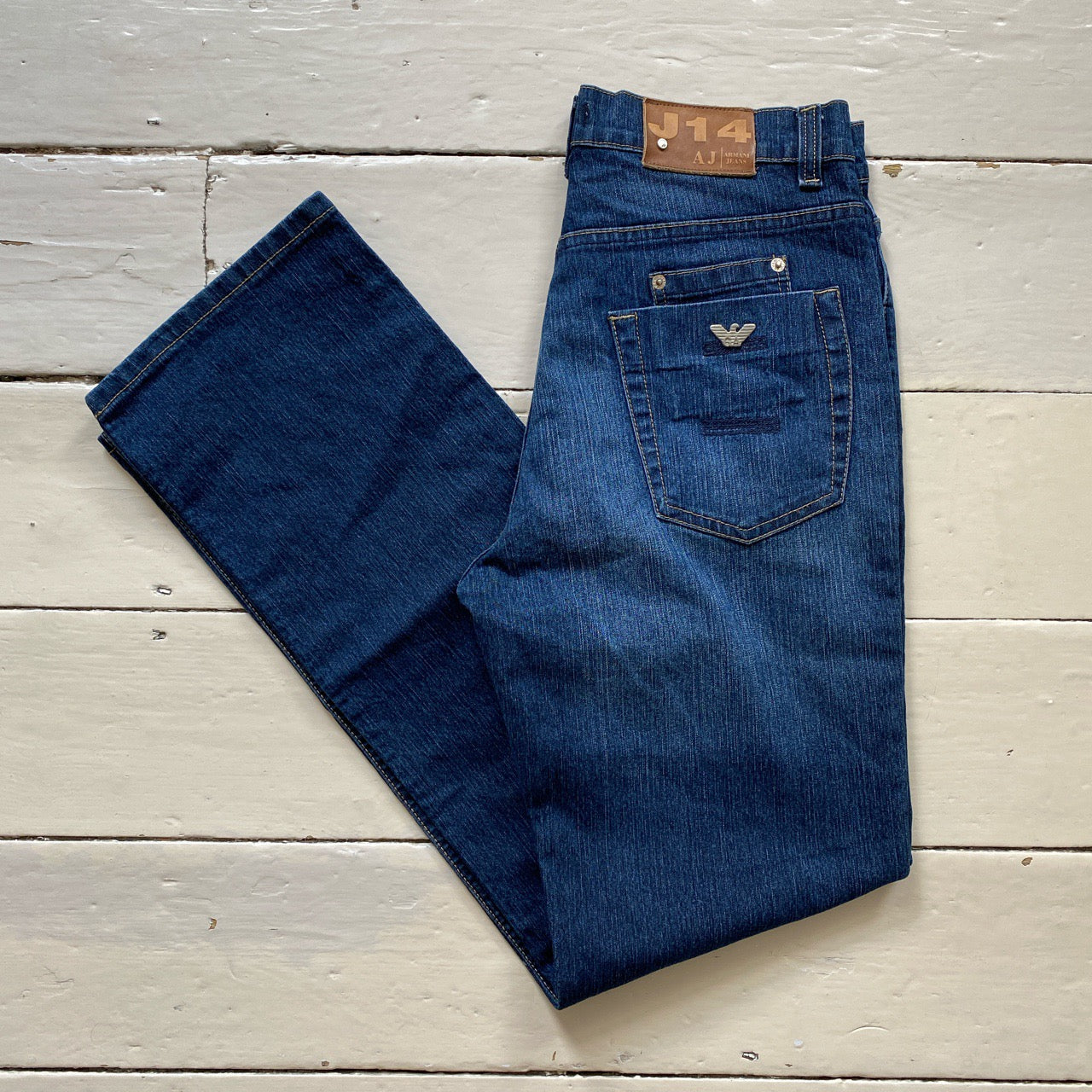 Armani J14 Stonewashed Jeans (32/32)