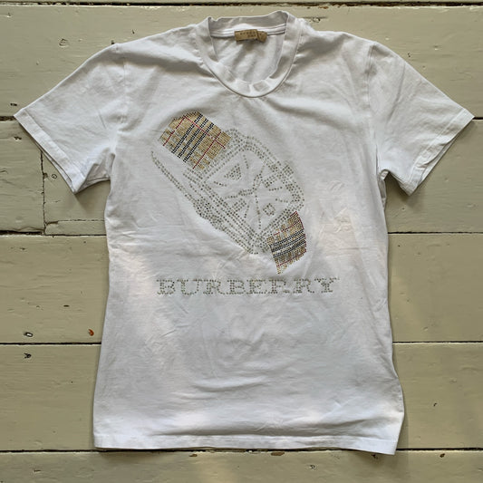 Burberry Brit Diamanté T-Shirt (UK 10)