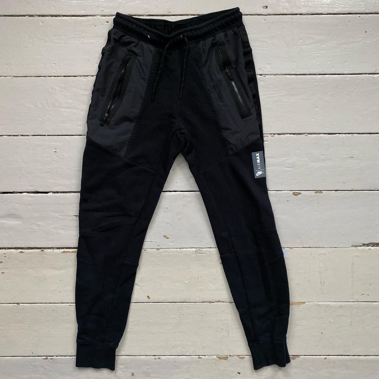 Nike Air Max Black Tracksuit (Small)