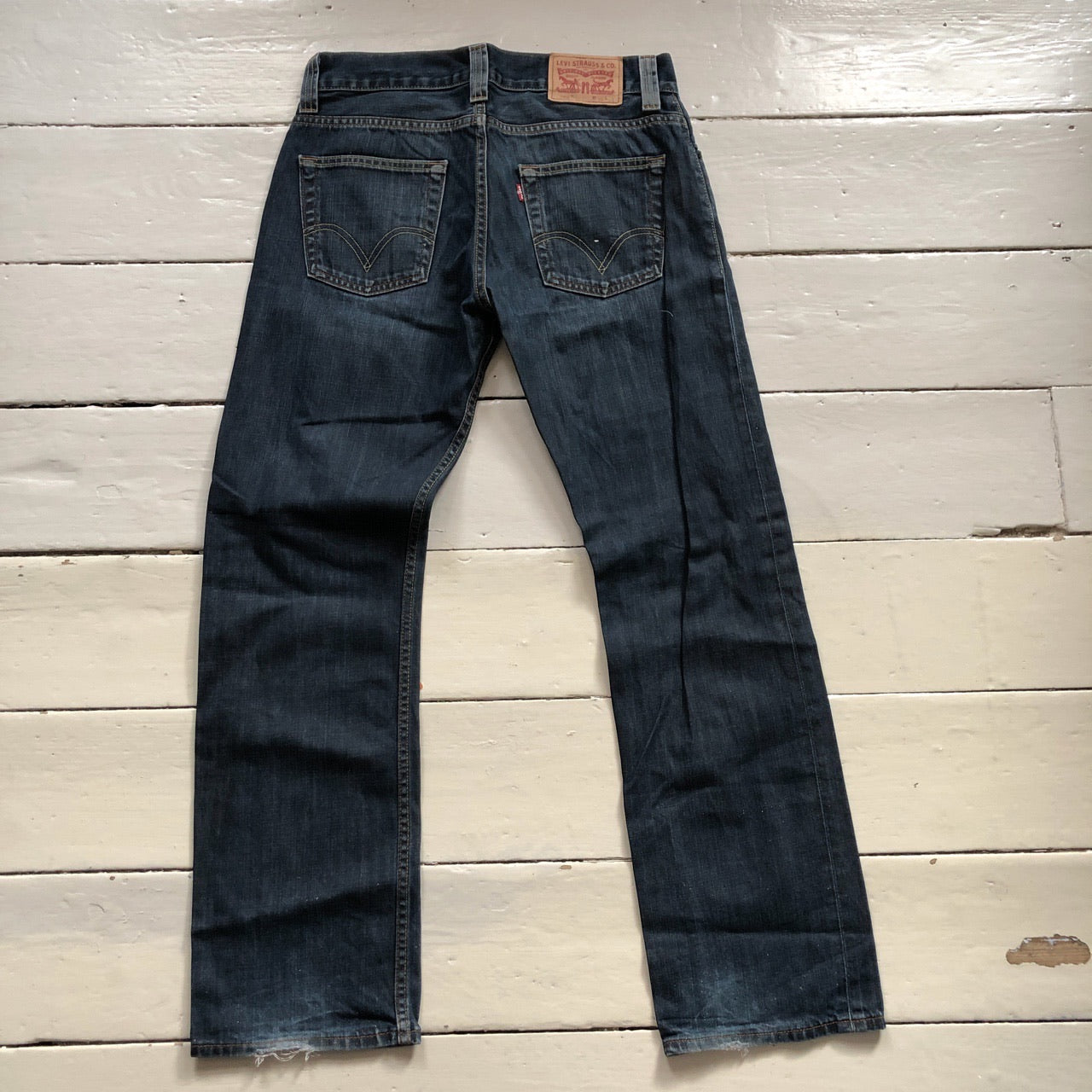 Levis 506 Navy Jeans (32/32)