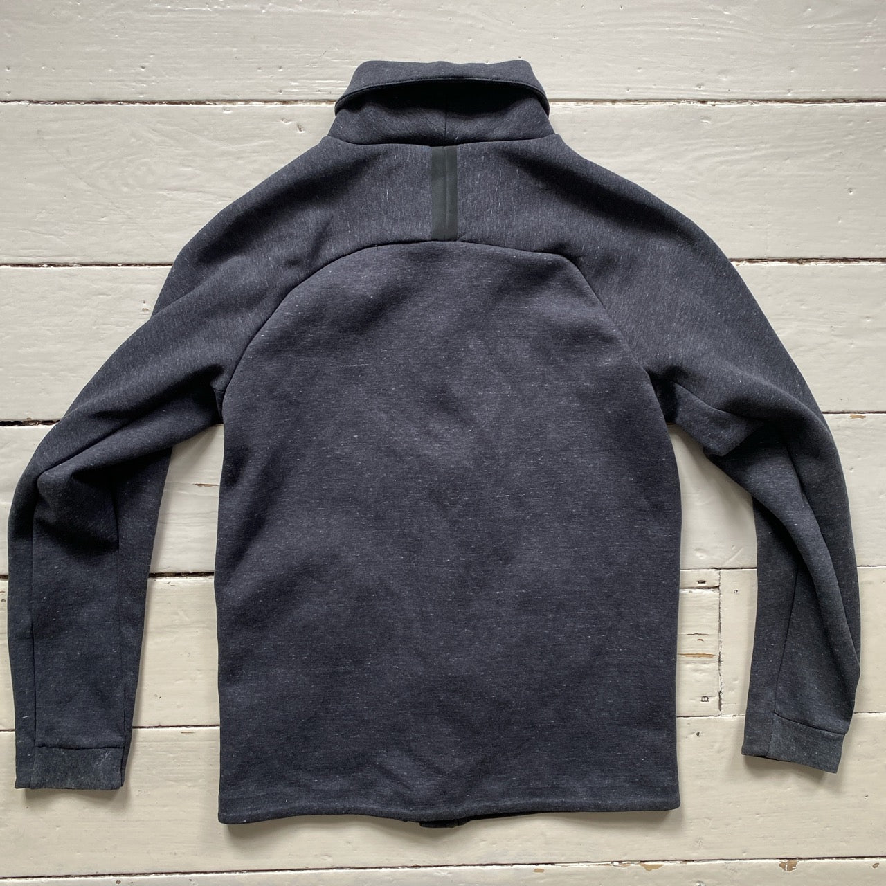 Nike Tech Fleece Grey Zip Jumper (Small)