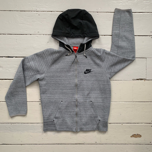 Nike Tech Fleece Grey Hoodie (Medium)