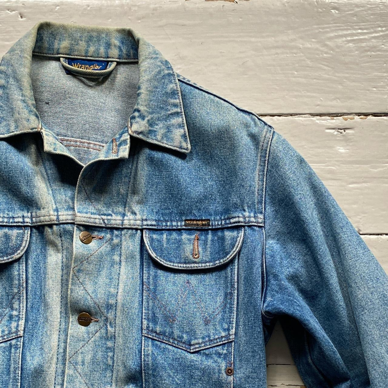 Wrangler Vintage denim Jacket (Large)